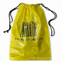 LDPE Drawstring Plastic Shoe Bag (HBPL-4)